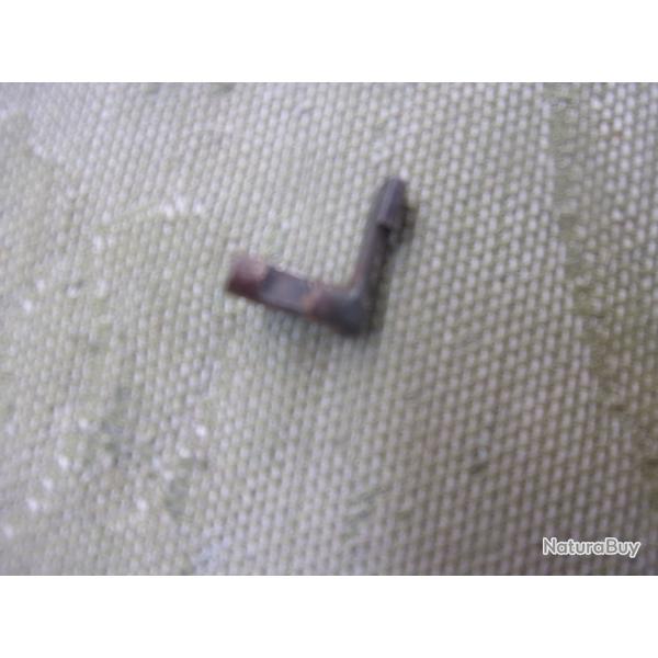 levier de d�verrouillage de canon de    pistolet Le Fran�ais Manufrance (canon basculant)