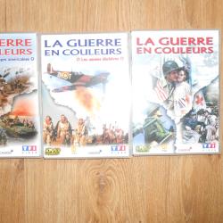 Coffret 3 DVD la guerre en couleurs