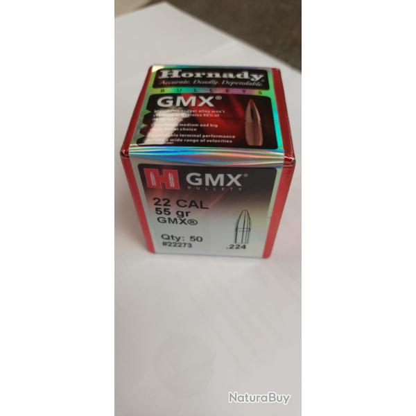 Ogive Hornady GMX 22