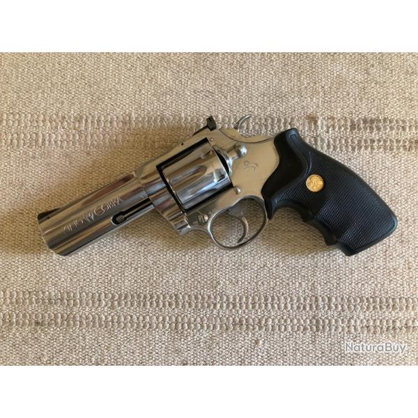 Revolver Colt King Cobra .4". calibre 357 Magnum. Occasion.