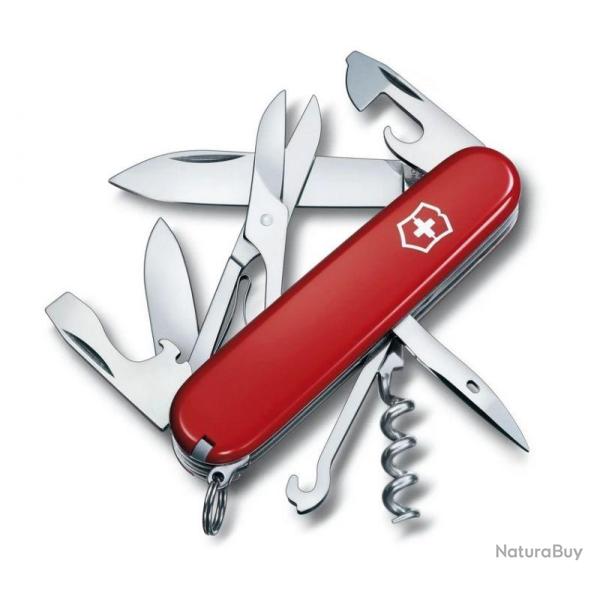 VICTORINOX CLIMBER ROUGE - Couteau outdoor 14 fonctions