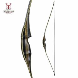 Longbow Bennu 64"- White Feather - 25# / Gaucher