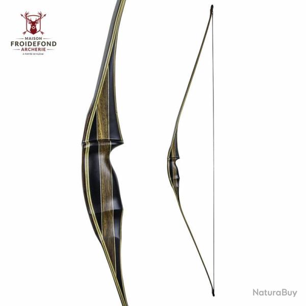 Longbow Bennu 64"- White Feather - 35# / Droitier