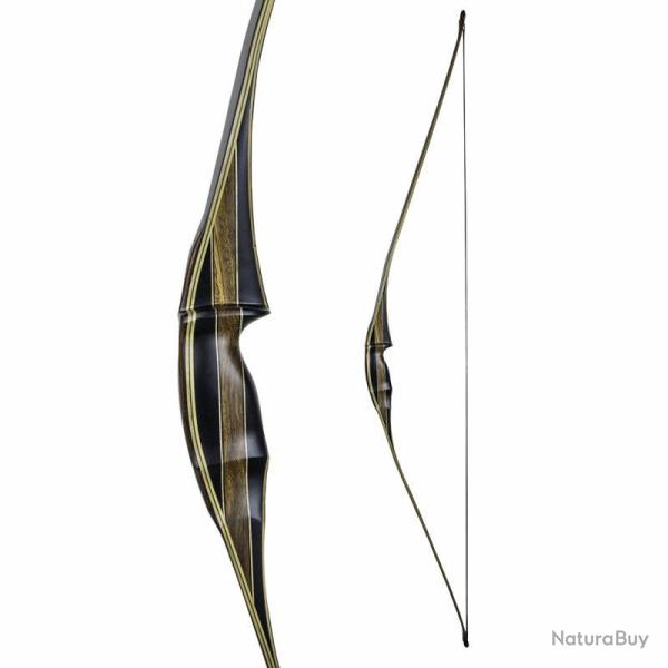 Longbow Bennu 64"- White Feather - 40# / Gaucher