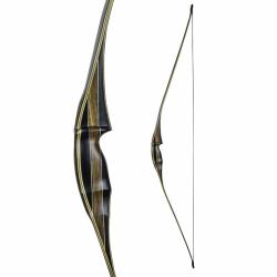 Longbow Bennu 64"- White Feather - 45# / Gaucher