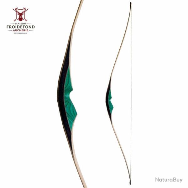 Longbow Carbon/Wenge Icon 64" - Falco - Vert Lime / Droitier / 30#