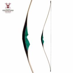 Longbow Carbon/Wenge Icon 64" - Falco - Vert Lime / Gaucher / 45#