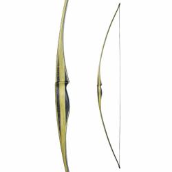 Longbow Hugin 68"- White Feather - 40# / Droitier