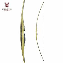 Longbow Hugin 68"- White Feather - 45# / Gaucher