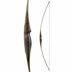 Longbow Munin 68"- White Feather - 35# / Droitier