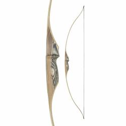 Longbow Petrel Clear 54"- White Feather - 20# / Droitier