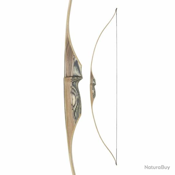 Longbow Petrel Clear 54"- White Feather - 20# / Droitier