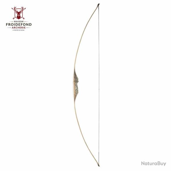 Longbow Shearwater Clear 62" - White Feather - 30# / Droitier