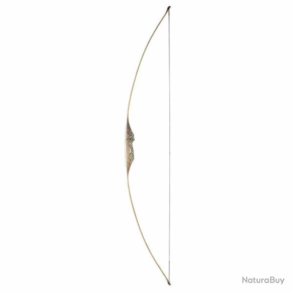 Longbow Shearwater Clear 62" - White Feather - 35# / Droitier