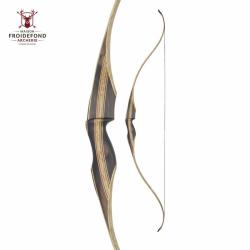 Monobloc Cardinal Clear 60" - White Feather - Gaucher / 30#