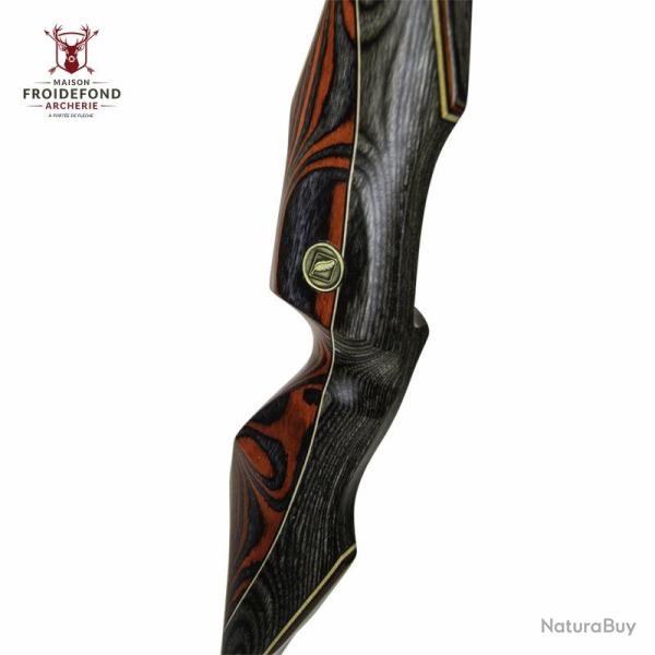 Monobloc Garuda 64" - White Feather - Gaucher / 30# / Rouge
