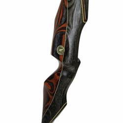 Monobloc Garuda 64" - White Feather - Droitier / 40# / Rouge