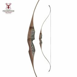 Monobloc Lapwing Black 60" - White Feather - Droitier / 30#