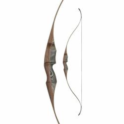 Monobloc Lapwing Black 60" - White Feather - Droitier / 45#