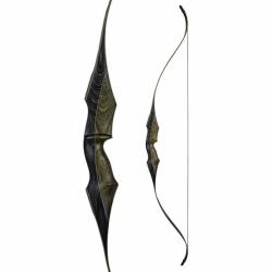 Monobloc Sirin 62" - White Feather - Gaucher / 40#