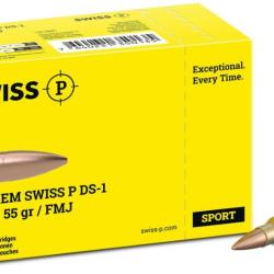 munitions SWISS P CAL.223rem FMJ DS-1 par 50
