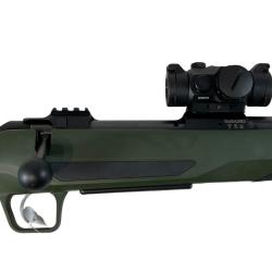 Carabine &agrave; verrou CZ "600 Ergo" 30.06 SPR, point rouge MEOPTA, mise &agrave; prix 1� sans r&eacute;serve, occasion