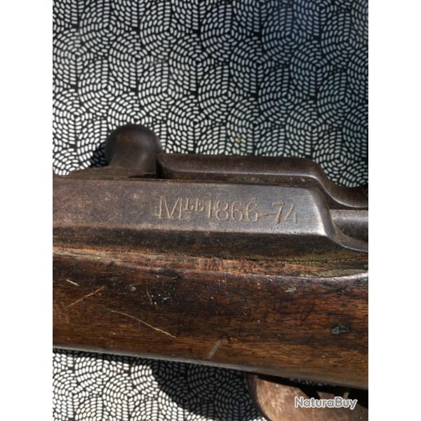 Fusil chassepot 1866 1874