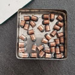 Cartouche 9mm GEVELOT balles rondes