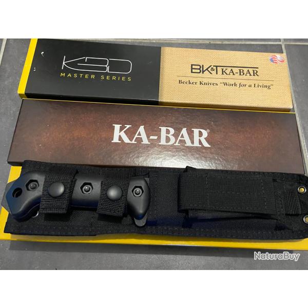 Couteau de Survie Ka-Bar Becker BK10 Crewman Acier Carbone 1095