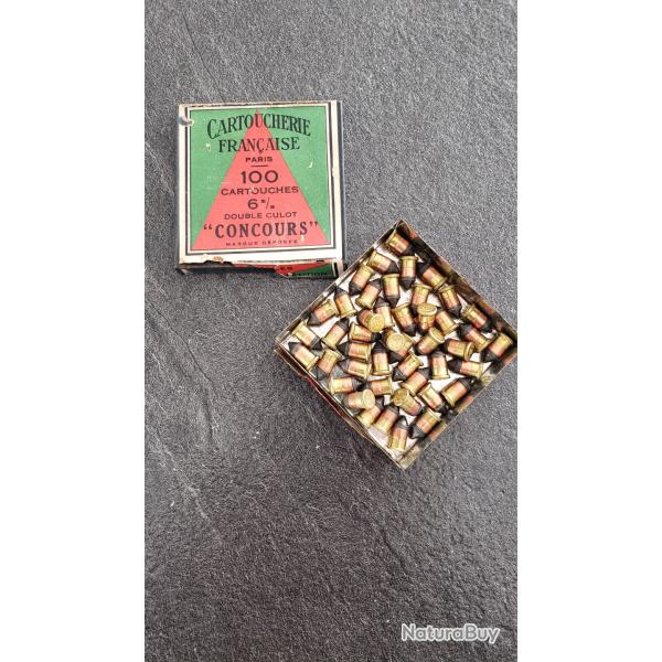Cartouche 6 mm double culot