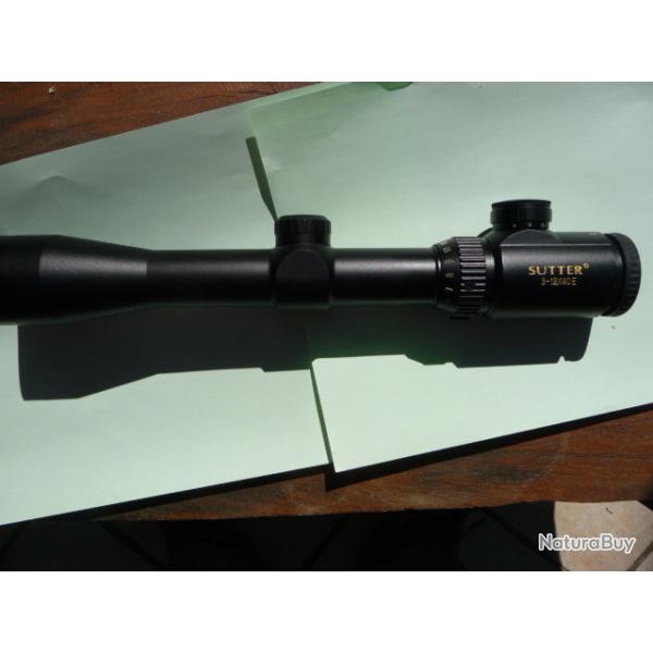 lunettes de tir sutter 3-12x40E