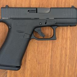 Pistolet Glock 43x calibre 9x19  &eacute;tat proche du neuf