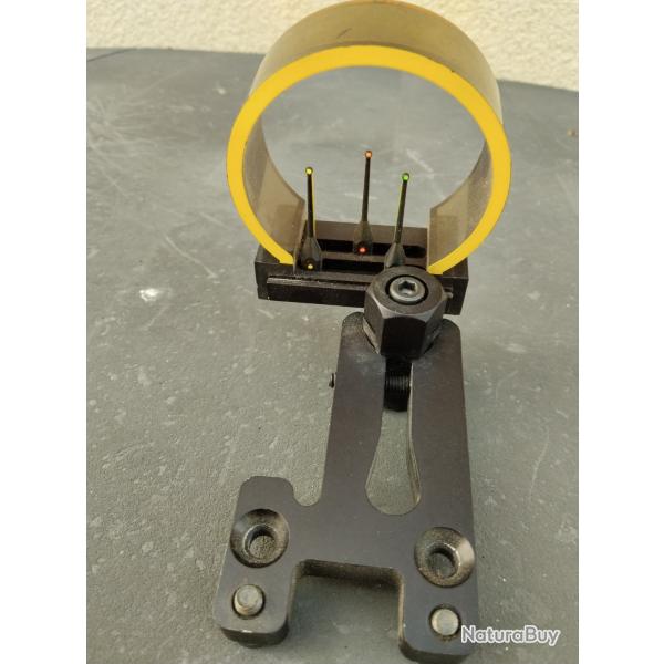 A SAISIR - Viseur 3 pins  fibre optique fluorescents NEUF