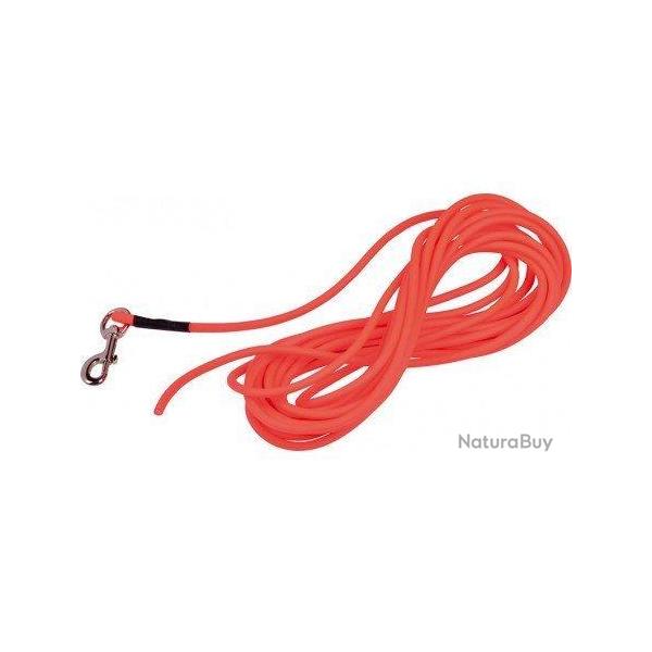 Longe pour chien de 10M orange