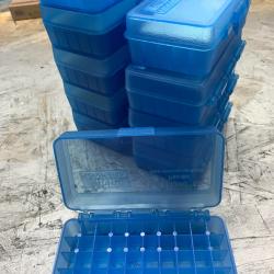 19 BOITES PVC 50 CARTOUCHES 9MM
