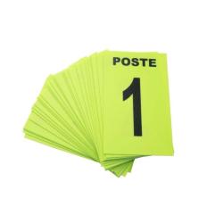 Jeu de 24 Cartes de Poste Jaune et 3 Neutres Jaune Januel