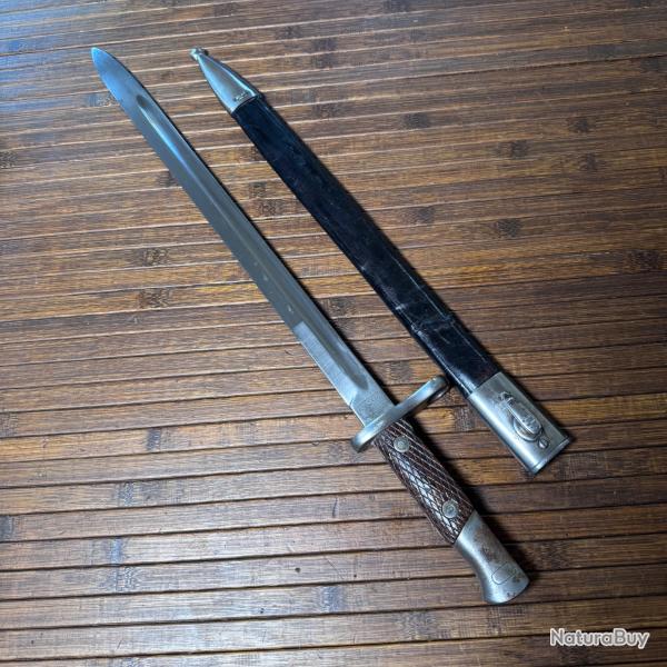 BA�ONNETTE LONGUE ESPAGNE MODELE 1903 WW1 TOLEDO