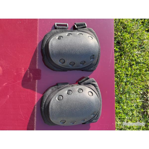 Genouill�res tactiques noir