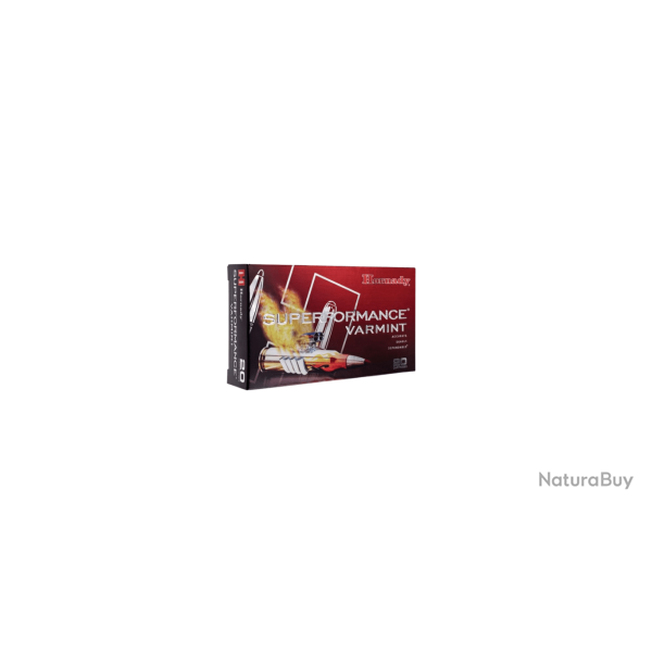 Cartouches 222 Rem 50 gr V-MAX� Superformance� x 20 Hornady