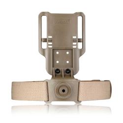 Plateforme Cuisse Holster CQC Basse (Amomax) D&eacute;sert