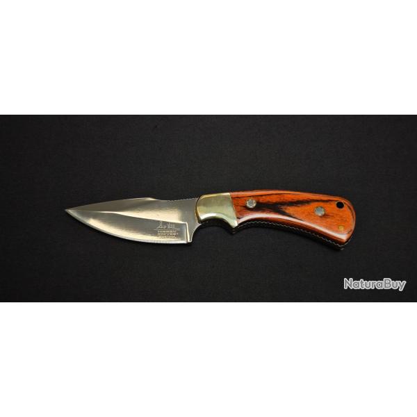Couteau � lame fixe -  Hibben Diamondback GH5100 - Acier 7Cr17MoV manche bois pakka