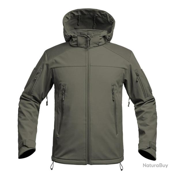 Veste Softshell Fighter V2 - Vert 4XL