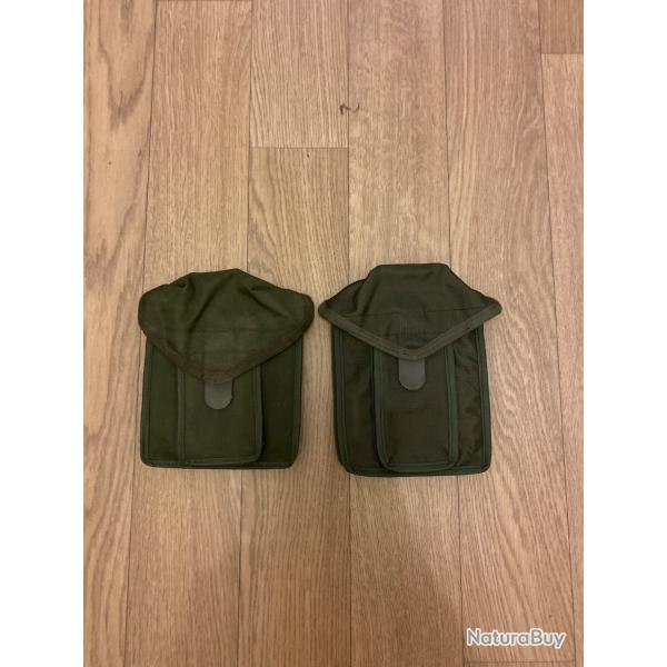Lot de deux portes chargeurs pour FAMAS