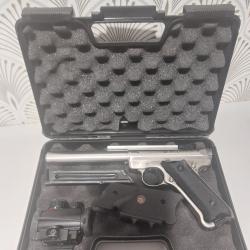 Ruger Mark lll Target Tr&egrave;s bon &eacute;tat + accessoires