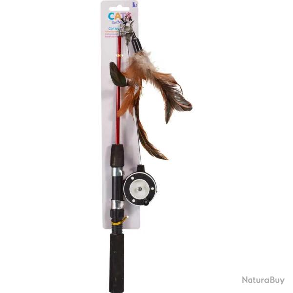 Jouet pour chats 40cm - Accessoire de jeu f�lin interactif
