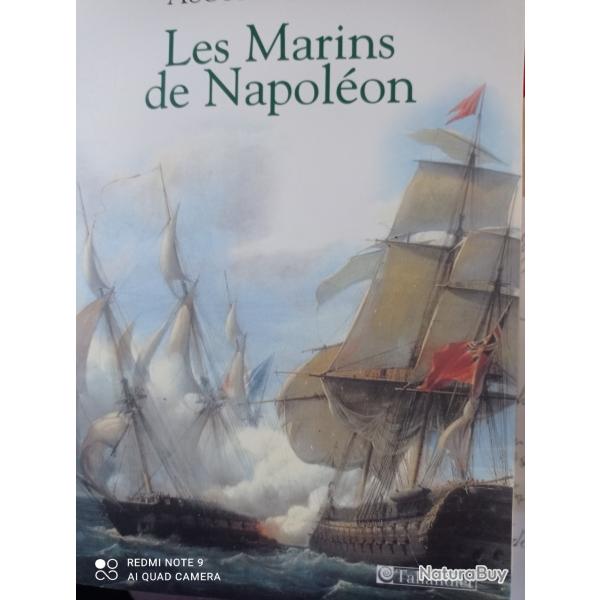 livre   " Les marins de Napol�on"   d'Auguste Thomazi