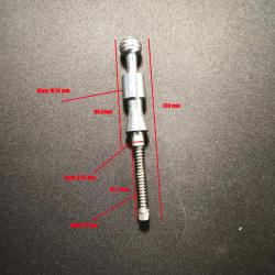 Pi&egrave;ce culasse percuteur FLOBERT 9mm verrou