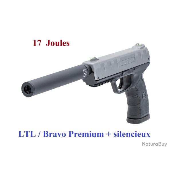Pack Pistolet   BRAVO Premium   Cal 50 -17 Joules