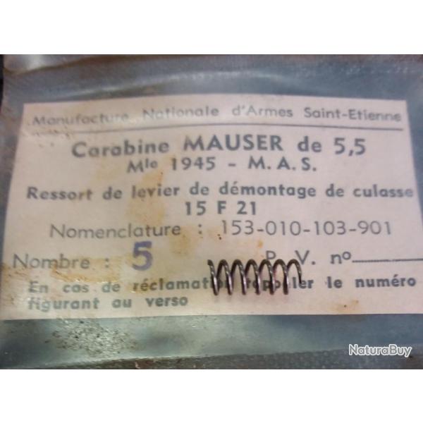 ressort de levier de demontage de culasse mas45 mas 45 (1814)