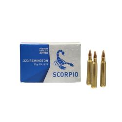 munitions STV SCORPIO Cal.357mag FMJ 158gr 10.2 PAR 50